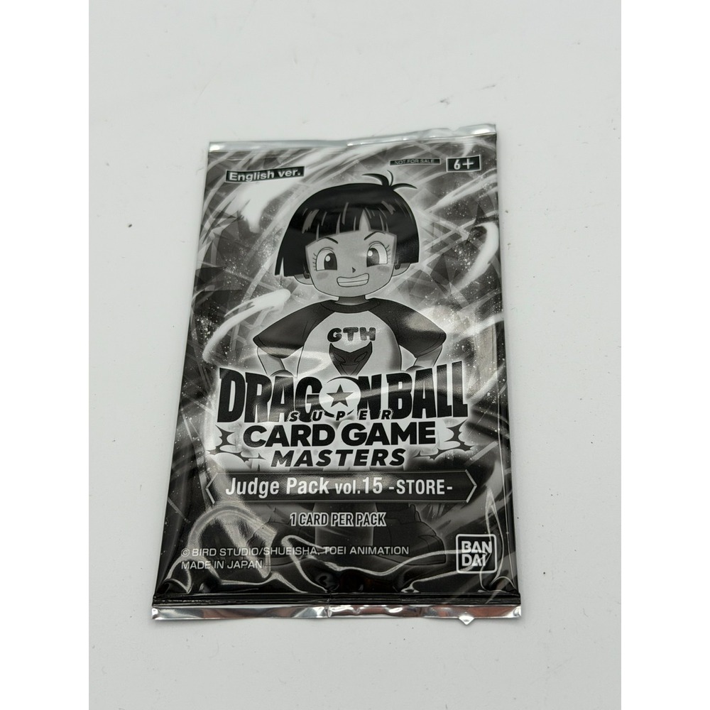 Dragon Ball Super Card Game Masters Judge Pack Vol. 15 Store Sealed English